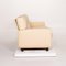 Poltrona Frau Cream Leather Sofa 10