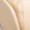 Poltrona Frau Cream Leather Sofa 4