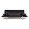 Flyer Black Leather Sofa from Designo, Image 1