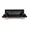 Flyer Black Leather Sofa from Designo, Image 7