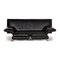 Flyer Black Leather Sofa from Designo 2