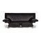 Flyer Black Leather Sofa from Designo, Image 2