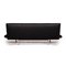Flyer Black Leather Sofa from Designo, Image 9