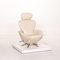 Dodo Cassina Cream Leather Armchair by Toshiyuki Kita 9