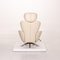Dodo Cassina Cream Leather Armchair by Toshiyuki Kita 11