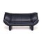 Leolux Tango Dark Blue Leather Sofa 1