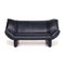 Leolux Tango Dark Blue Leather Sofa, Image 1