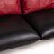 Roro Black Leather Sofa from Brühl & Sippold 4