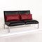 Roro Black Leather Sofa from Brühl & Sippold 9