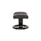 Consul Black Leather Armchair and Stool from Stressless 17