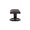 Consul Black Leather Armchair and Stool from Stressless 19