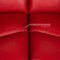 Cloud 7 Red Leather Sofa from Bretz 3