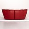 Cloud 7 Red Leather Sofa from Bretz 9