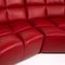 Cloud 7 Red Leather Sofa from Bretz 2