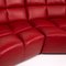 Cloud 7 Red Leather Sofa from Bretz, Image 2