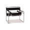 Wassily Black Leather Armchair from Knoll International, Image 1