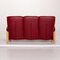 Himolla Red Leather Sofa 10