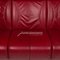 Himolla Red Leather Sofa, Image 3
