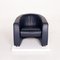Rolf Benz Leather Armchair Blue 7
