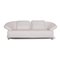 Butterfly White Leather Sofa by Ewald Schillig 1