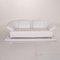 Butterfly White Leather Sofa by Ewald Schillig 9