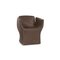 Bloomy Moroso Dark Brown Leather Armchair by Patricia Urquiola, Image 1