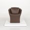 Bloomy Moroso Dark Brown Leather Armchair by Patricia Urquiola, Image 5