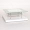 Glass and Metal Coffee Table from Ligne Roset 4