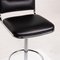 Thonet Leather Bar Stool Black Chair Metal 2