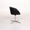 Kyo Black Leather Armchair by Walter Knoll 9