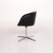 Kyo Black Leather Armchair by Walter Knoll 11