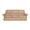 Granada Beige Leather Sofa from Stressless 1
