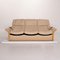 Granada Beige Leather Sofa from Stressless 8