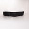 Medea Black Leather Sofa from Artanova 11