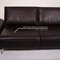 Vanda Brown Leather Sofa from Koinor 3