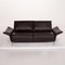 Vanda Brown Leather Sofa from Koinor 8