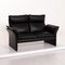 Scala Black Leather Sofa 5