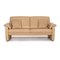 Lucca Beige Leather Sofa by Willi Schillig 1