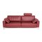 Ego Red Wine Leather Sofa by Rolf Benz, Image 8
