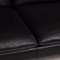 Scala Black Leather Sofa, Image 2
