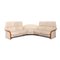 Eldorado Cream Leather Corner Sofa from Stressless 1