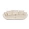 Nieri Cream Leather Sofa, Image 1