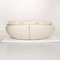 Nieri Cream Leather Sofa, Image 10