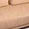 Divano beige in pelle di Ewald Schillig, Immagine 3