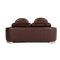 Dark Brown Leather Sofa Set by Ewald Schillig, Set of 2 9