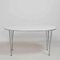 White Super-Elliptic Table by Piet Hein and Bruno Mathsson, 1996 2