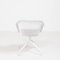 Luta White and Red Leather Swivel Chair by Antonio Citterio for B&B Italia, 2004 5