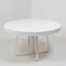 Ava White Round Extendable Dining Table by Thibault Desombre for Ligne Roset 3