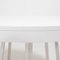 Ava White Round Extendable Dining Table by Thibault Desombre for Ligne Roset 11