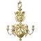 Antique Brass Church Chandelier, 1850s 1